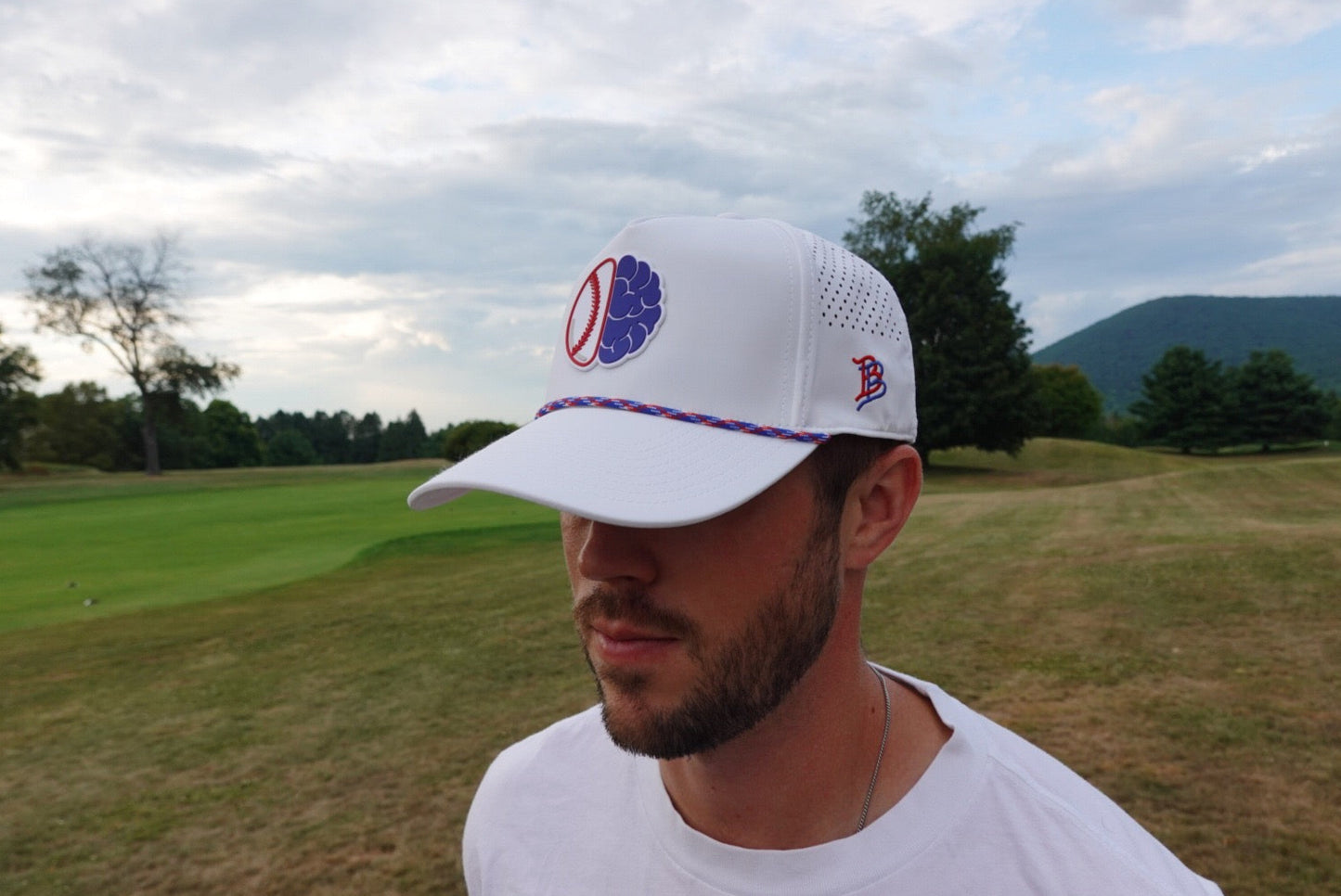 SS Curved 5 Panel Rope Hat