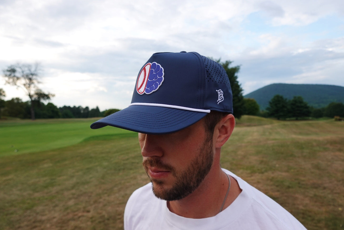 SS Curved 5 Panel Rope Hat