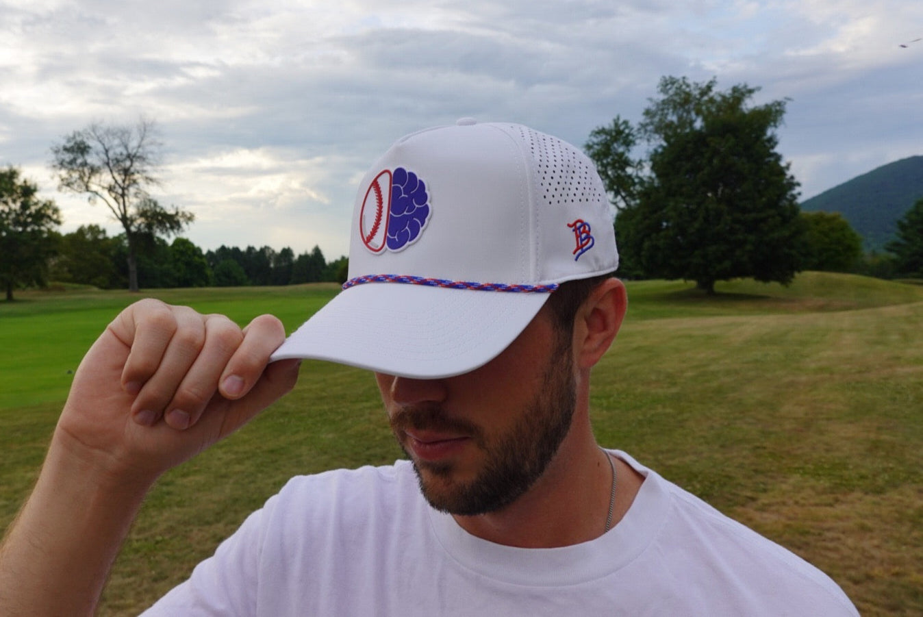 SS Curved 5 Panel Rope Hat